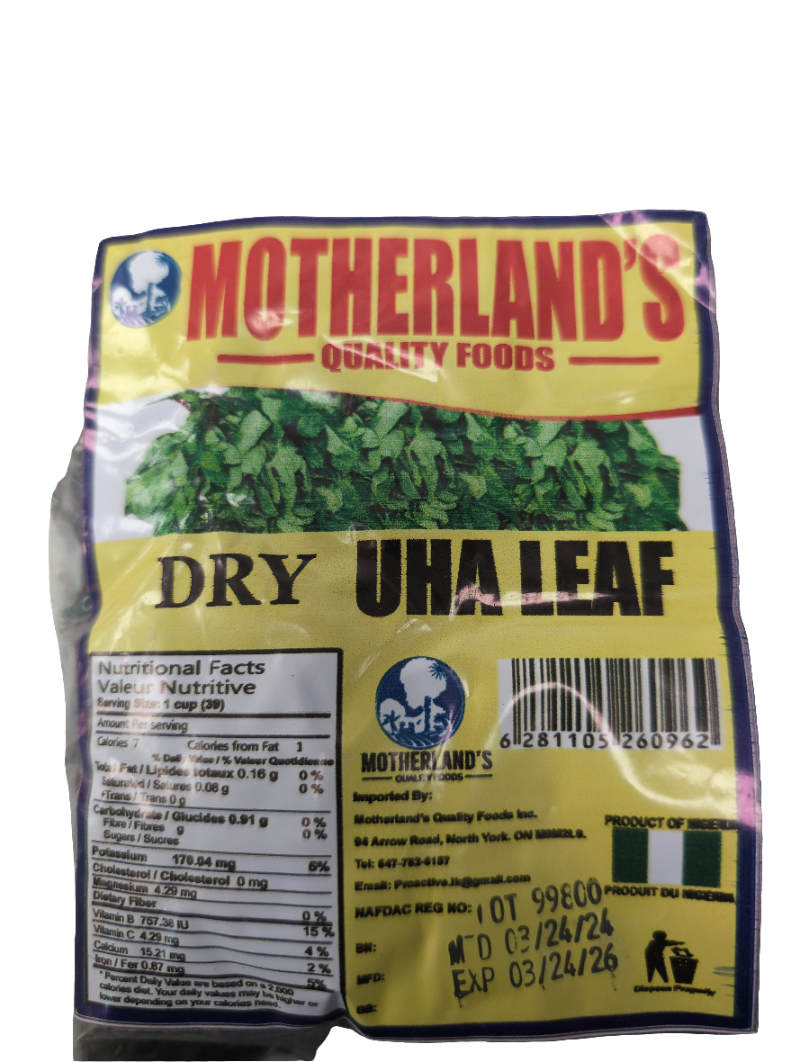 Dry Uha Leaf