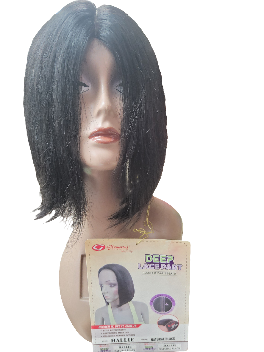 Deep Lace Part Human Hallie Natural Black