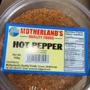 Blended Hot Pepper (Ata Gigun)